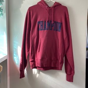 Vintage Maroon Champion Hoodie!!